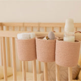 Cesta de berço Bobby Vintage Nude 12 x 32 x 10 cm