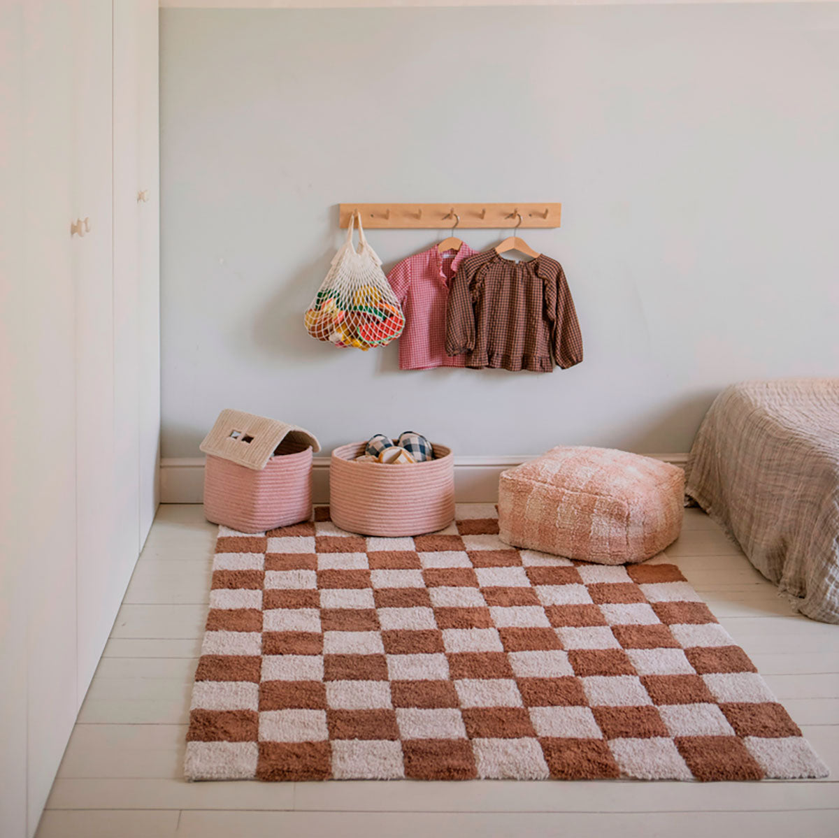 Cesta Gram Rosa 20 x 35 x 35 cm