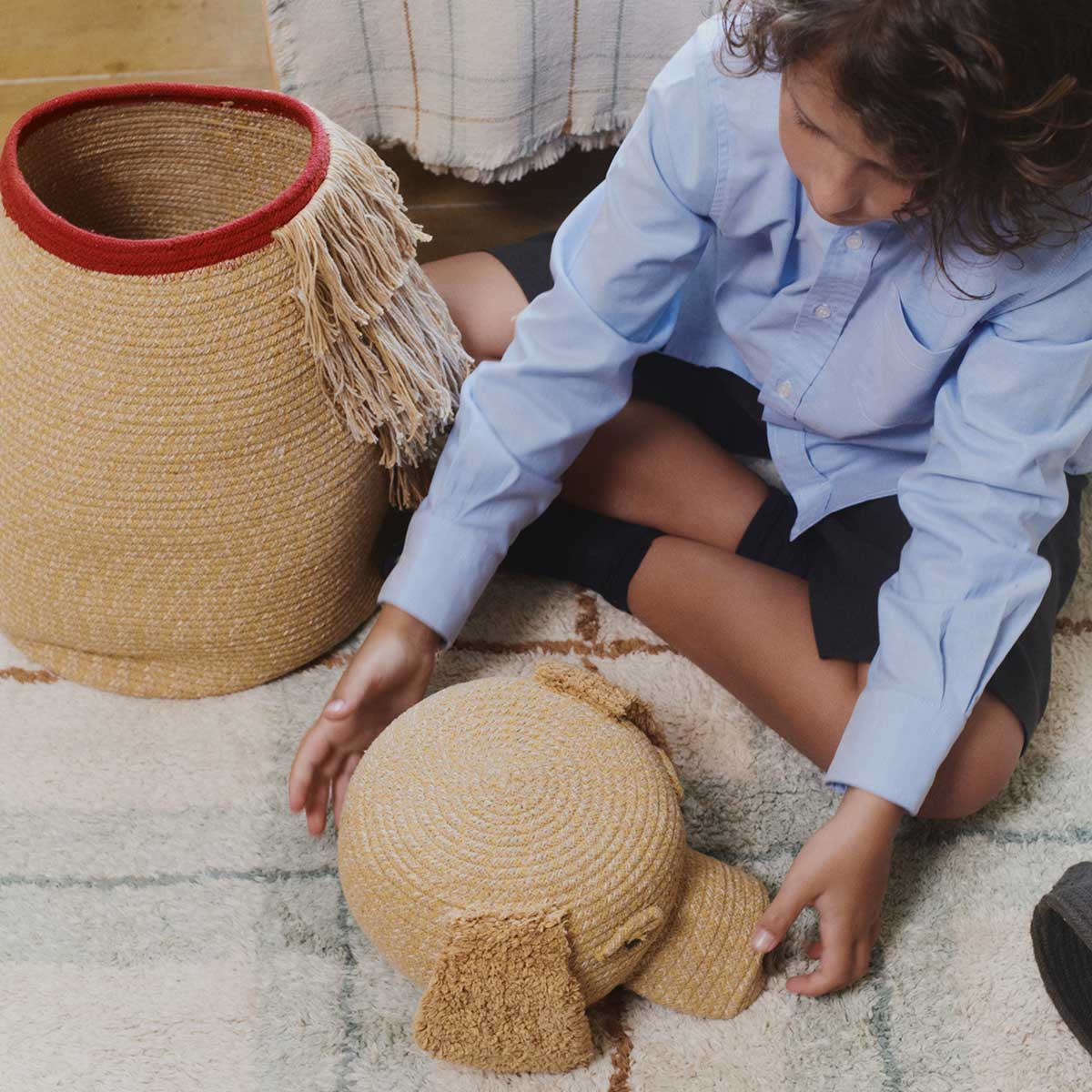 Cesto Dogs Luna 40 x 30 x 55 cm