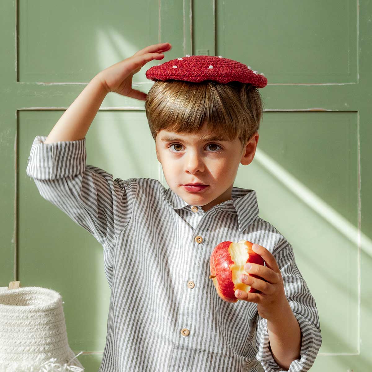 Cesto Mini Cogumelo 17 x 17 x 16 cm