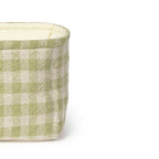 Cesta Acolchoada Matcha 30 x 20 x 20 cm