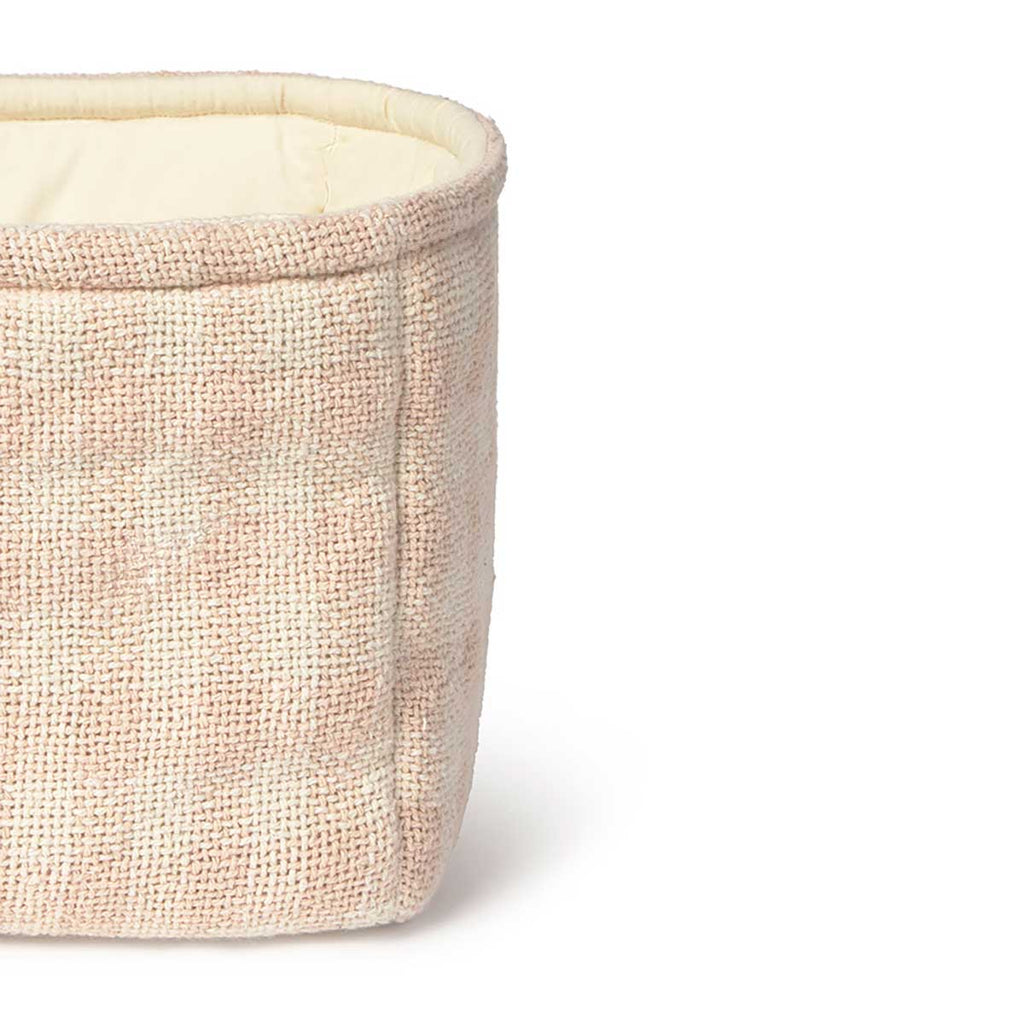 Cesta Acolchoada Rose 30 x 20 x 20 cm
