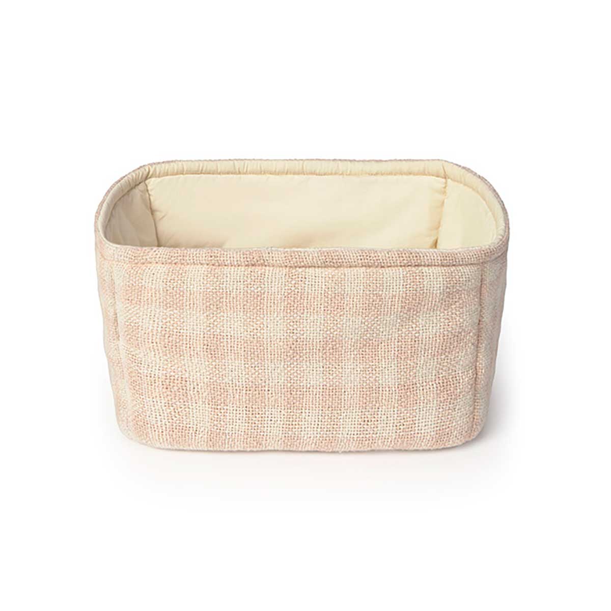Cesta Acolchoada Rose 30 x 20 x 20 cm