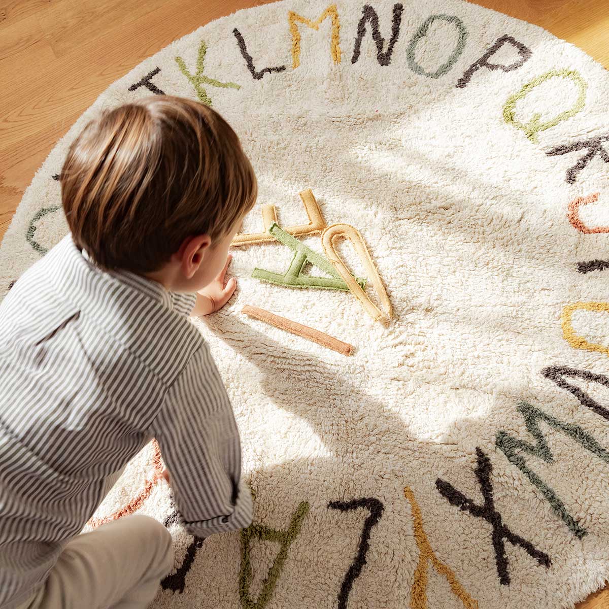 Tapete ABC Colorido 120 cm