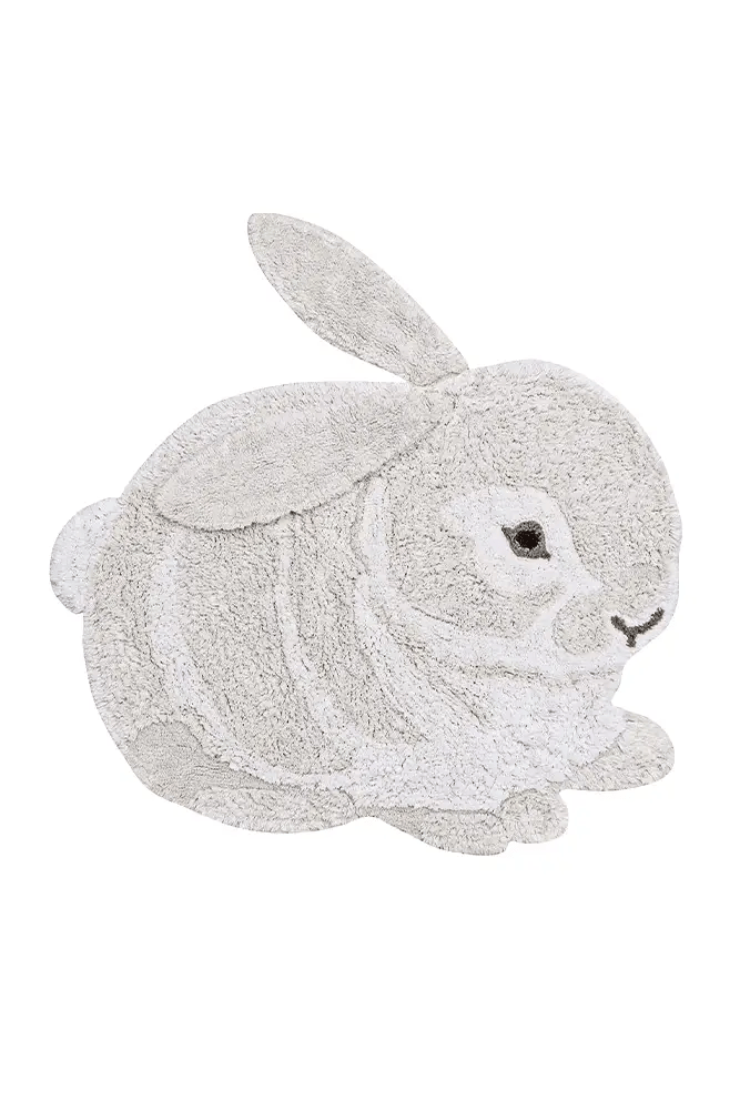 Tapete lavável Bunny 130 x 135 cm