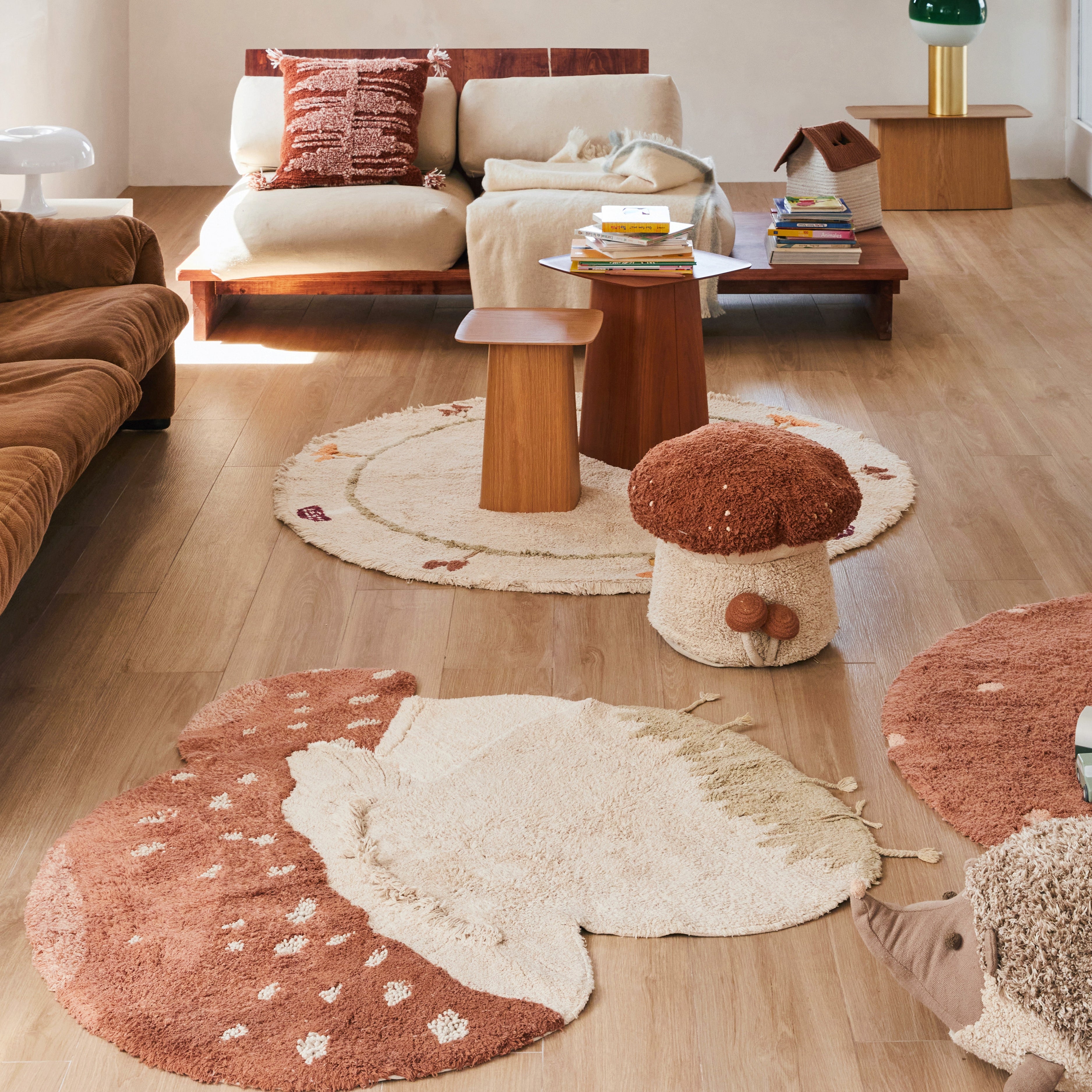 Tapete lavável Boletus 120 x120 cm