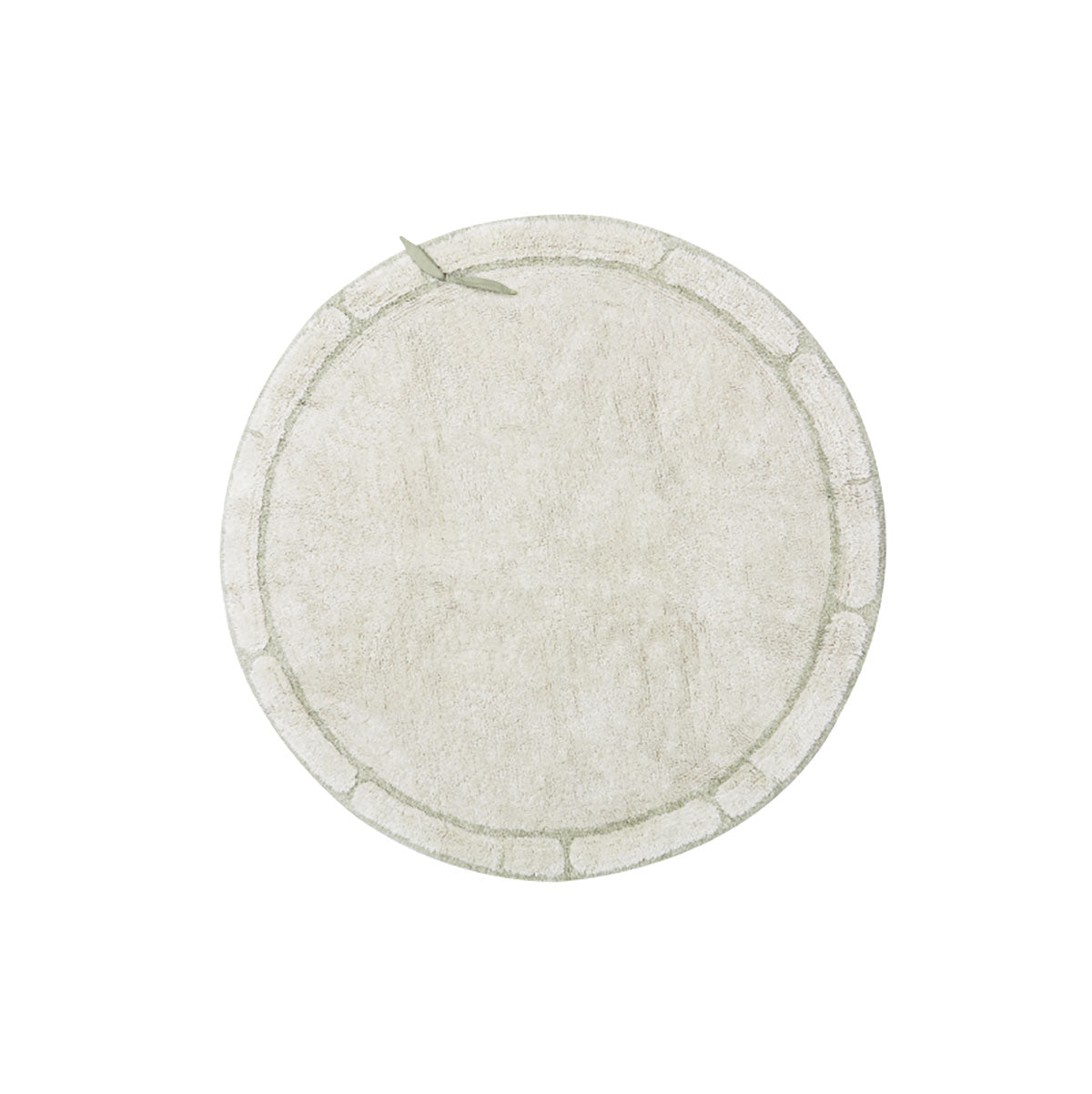 Tapete lavável Bamboo Leaf Ø 120 cm