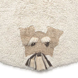 Tapete Redondo Lavável Dogs Ø 140 cm