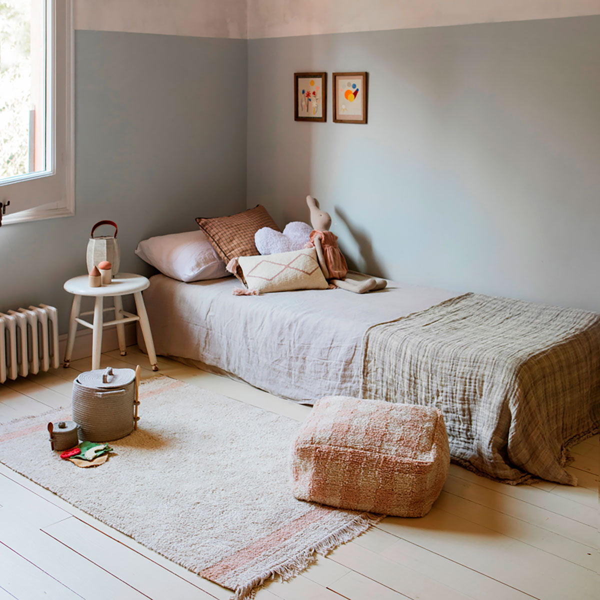 Tapete lavável Gastro Rosa 90 x 130 cm