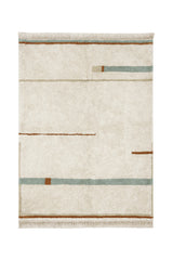 Tapete lavável Lanes azul vintage 120 x 160 cm
