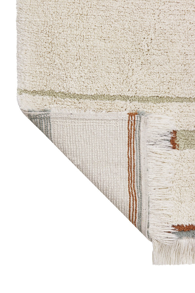 Tapete lavável Lanes Vintage Blue 140 x 200 cm