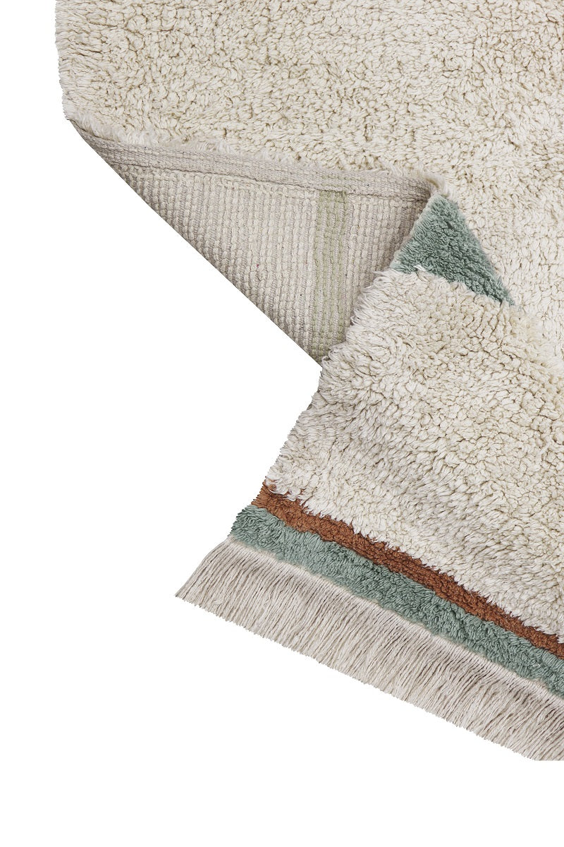 Tapete lavável Lanes Vintage Blue 90 x 130 cm