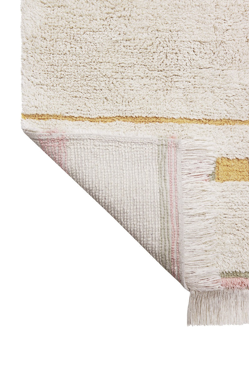 Tapete lavável Lanes Vintage Nude 90 x 130 cm