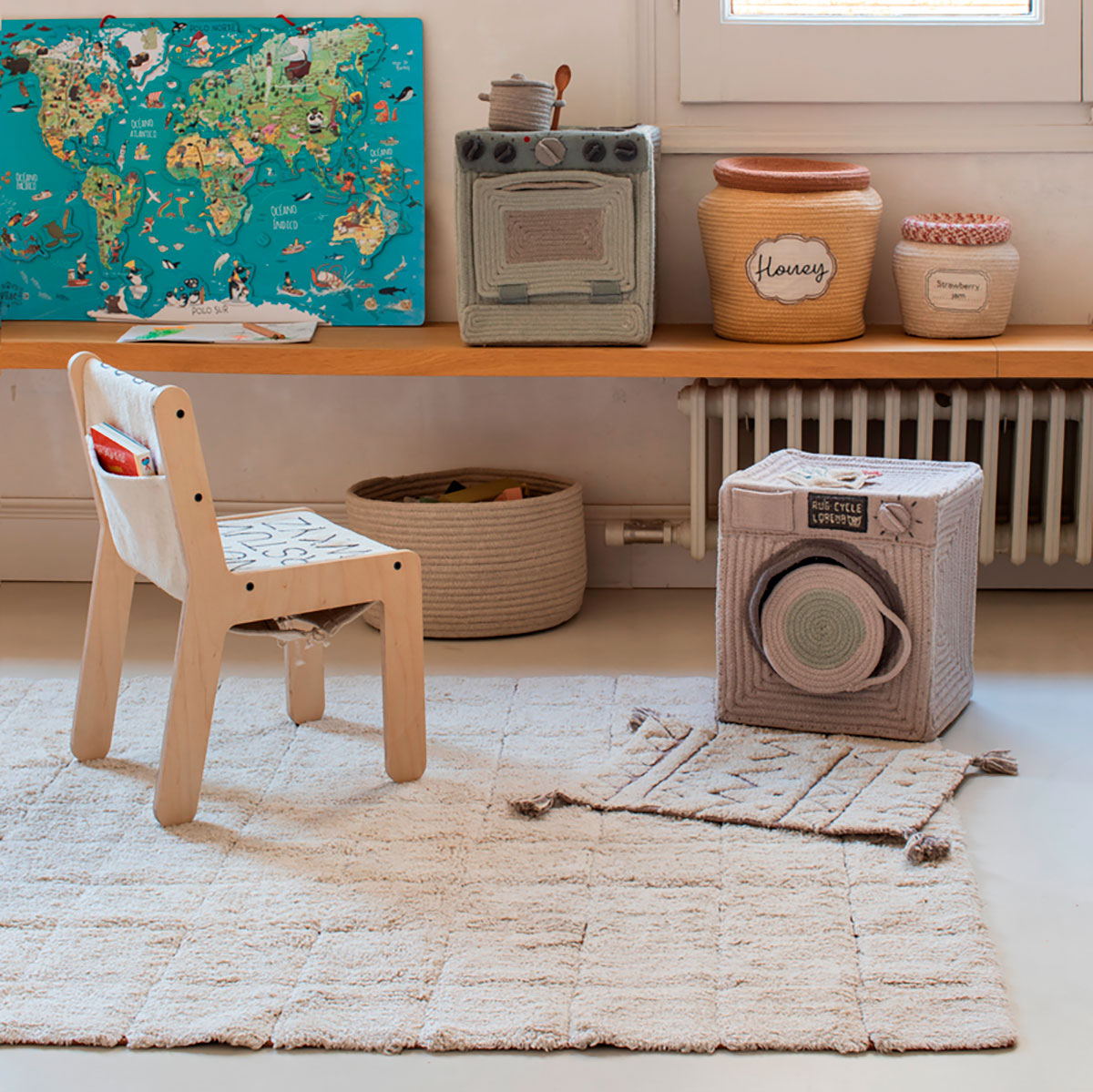 Tapete lavável Mosaic 120 x 160 cm