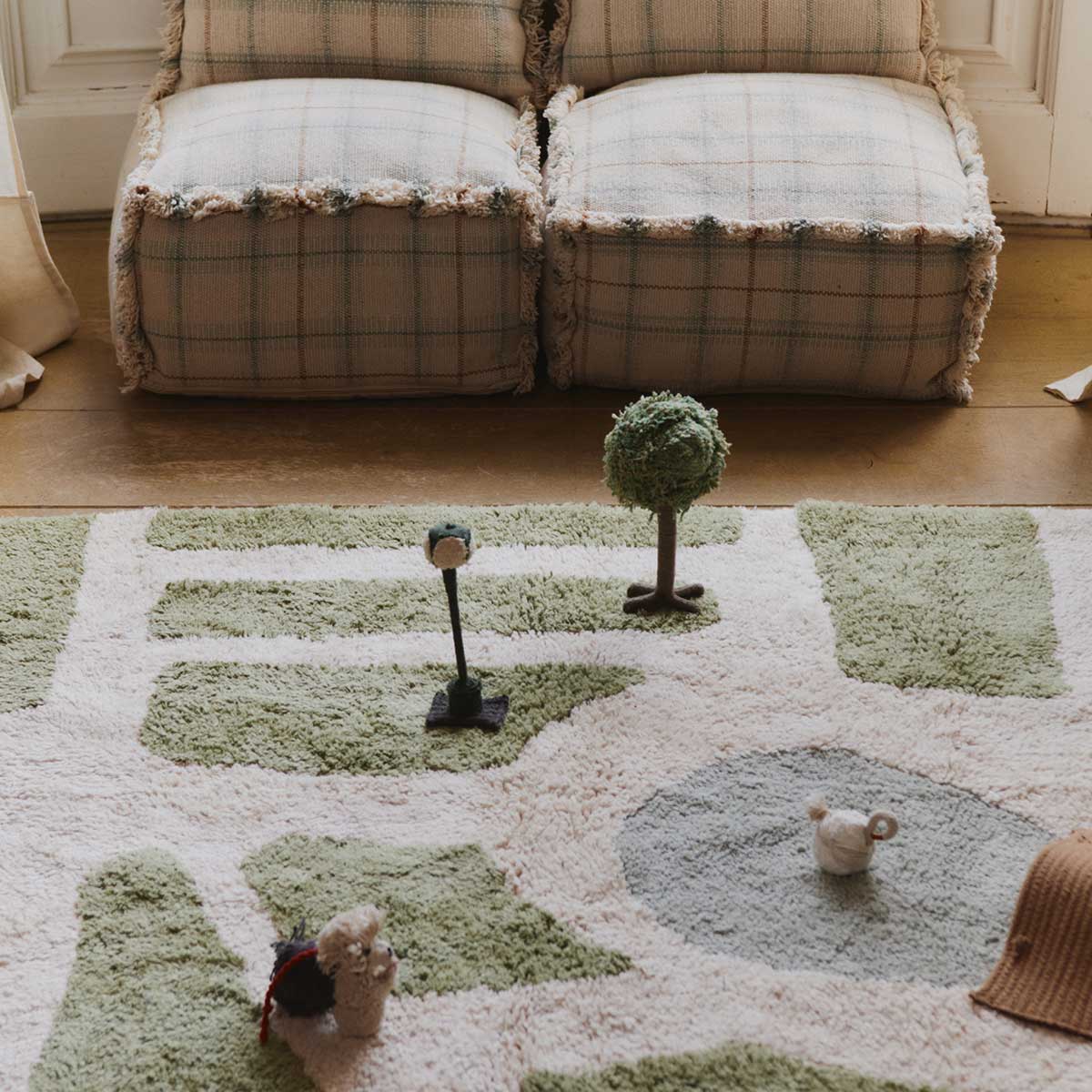 Tapete lavável Hyde Park 90 x 130 cm