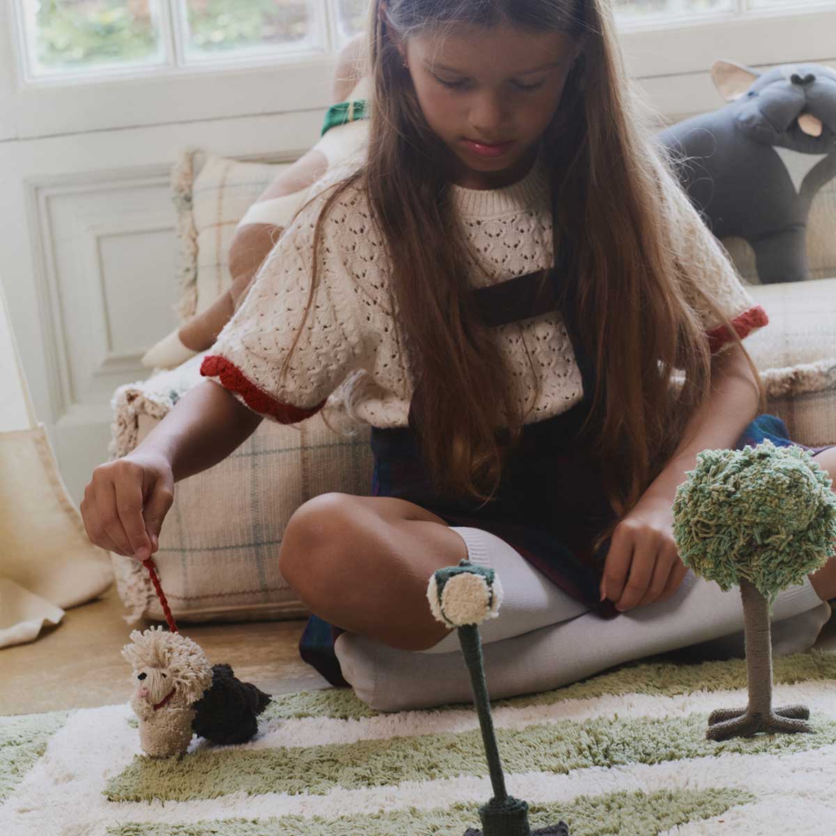 Tapete lavável Hyde Park 90 x 130 cm