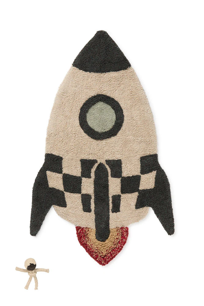 Tapete lavável Rocket 85 x 135 cm