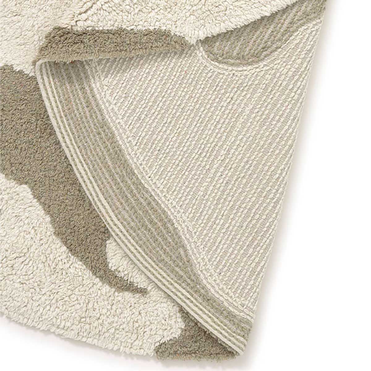 Tapete RugCycled Mapa Mundi Ø 120 cm