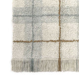 Tapete lavável Tartan Salvia azul S 90 x 120 cm