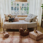 Tapete lavável Tartan Rose S 90 x 120 cm