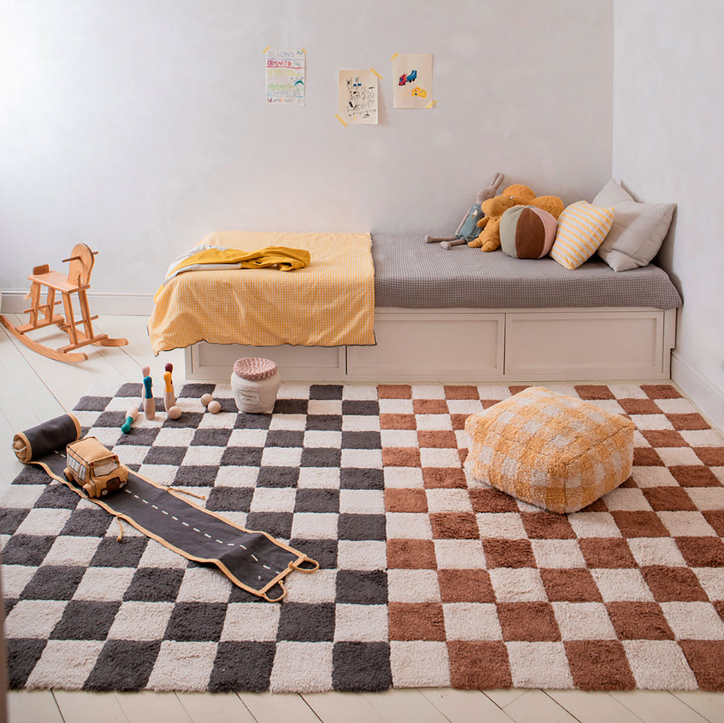 Tapete lavável Kitchen Tiles Caramelo 120 x 160 cm