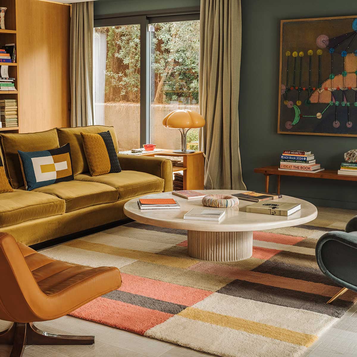 Tapete de Lã Lavável Lorena Canals Woolable® Multicor – Feito à Mão 170 x 240 cm