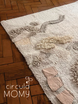 Tapete lavável interativo  Seabed 140 x 200 cm Circula Momy