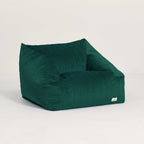 Puff beanbag Chelsea eco-velvet Jungle Green 72 x 75 x 42 cm