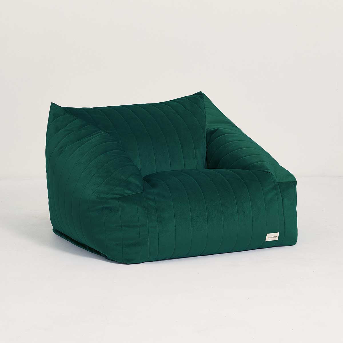 Puff beanbag Chelsea eco-velvet Jungle Green 72 x 75 x 42 cm