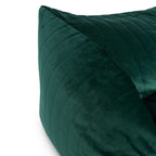 Puff beanbag Chelsea eco-velvet Jungle Green 72 x 75 x 42 cm