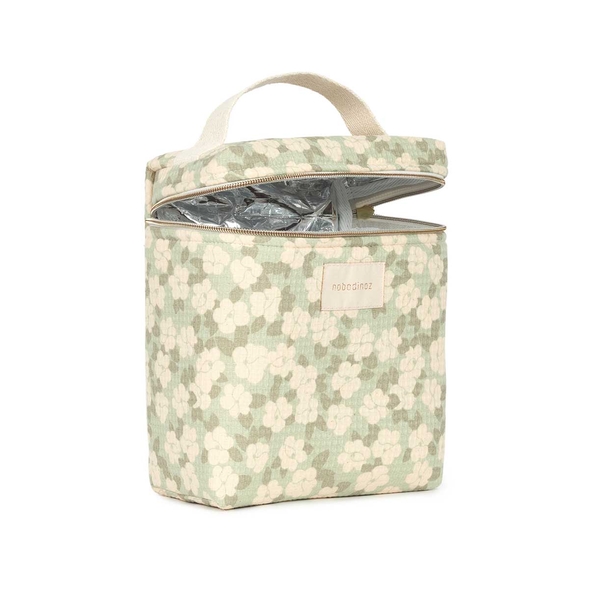 Bolsa térmica mamadeira e lanche Concerto Green Sakura 18 x 23 x 10 cm