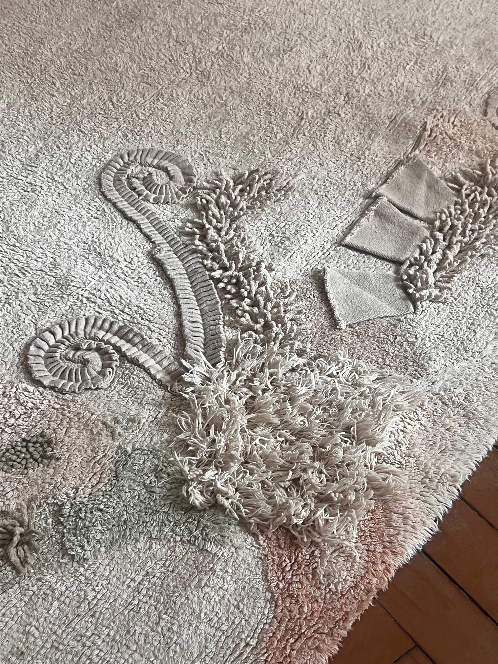 Tapete lavável interativo  Seabed 140 x 200 cm Circula Momy