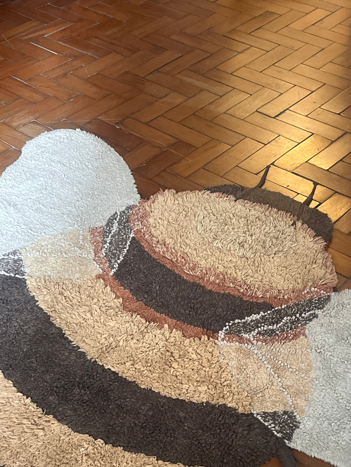 Tapete lavável Bee 115 x 150 cm Circula Momy