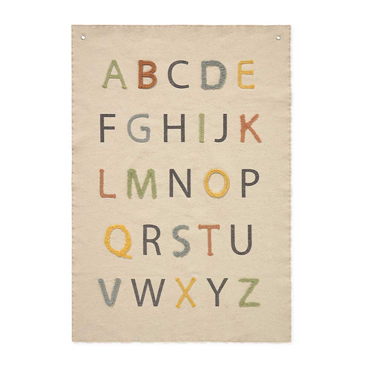 Enfeite de parede ABC Colorido 70 x 100 cm