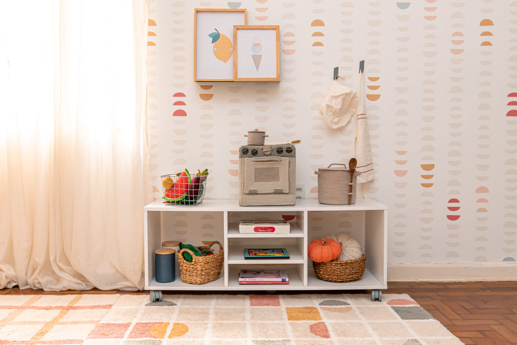 Tapete Lavável Ladrilho 160 x 120 cm