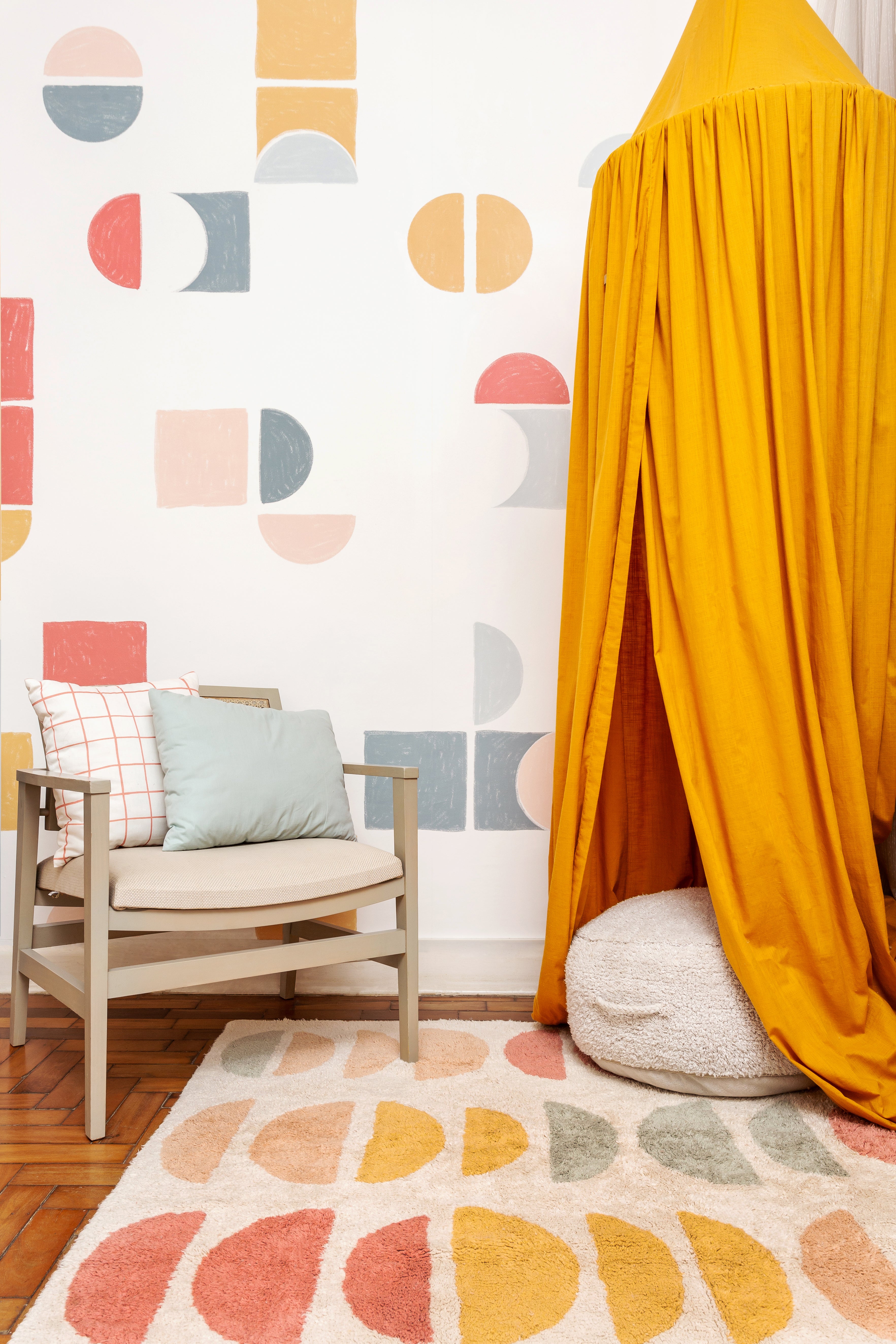 Tapete Lavável Lua 160 x 120 cm