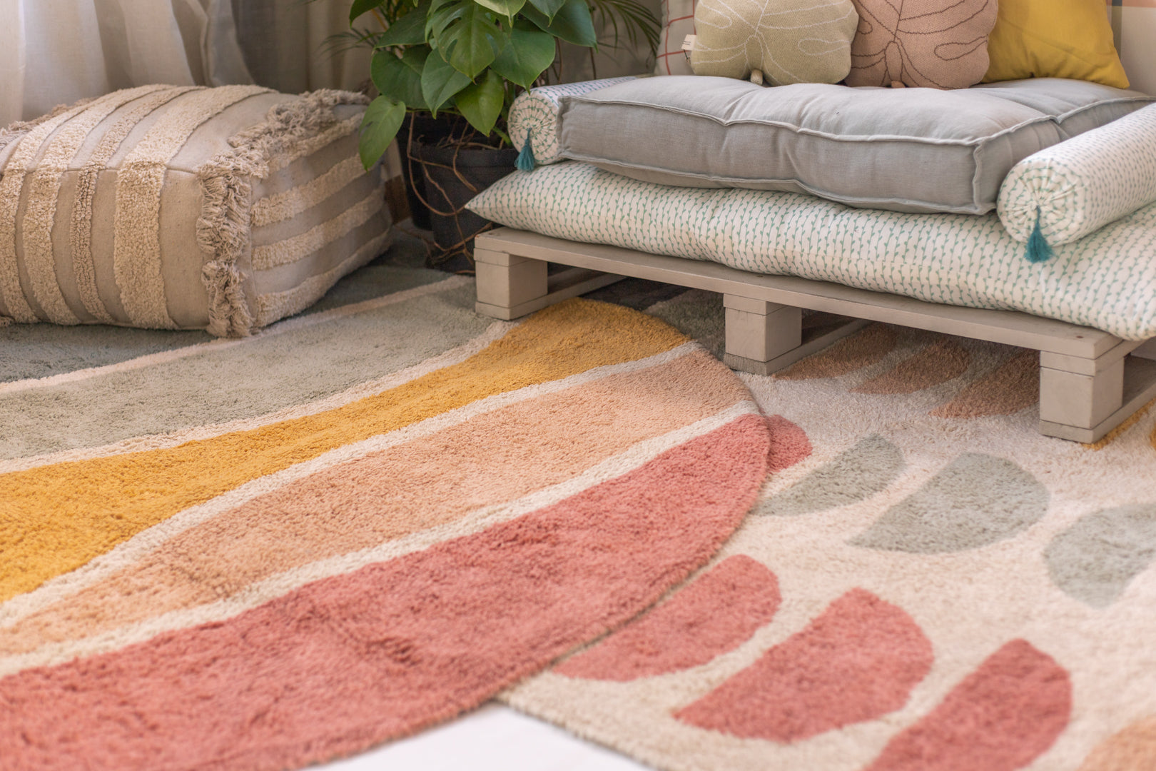 Tapete Lavável Montanhas Ø 160cm