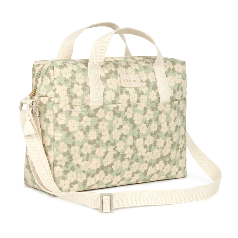 Bolsa de passeio Gala Green Sakura 35 x 27 x 14 cm