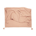 Muselina Wabi Sabi dupla face Powder Pink 65 x 100 cm