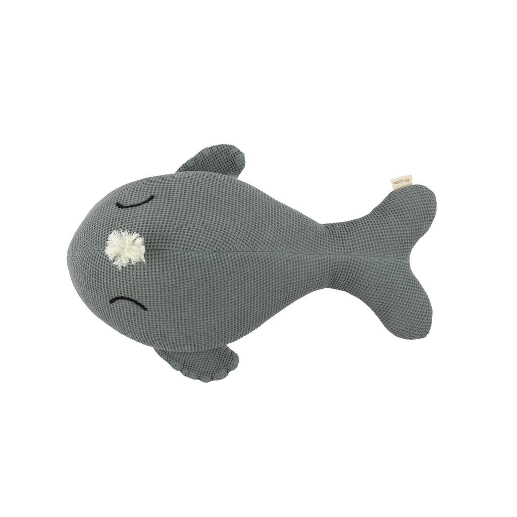 Almofada Wabi sabi Baleia Azul 42 x 16 x 20 cm