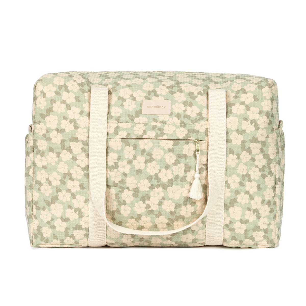 Bolsa maternidade impermeável Opera Green Sakura 46 x 29 x 20 cm