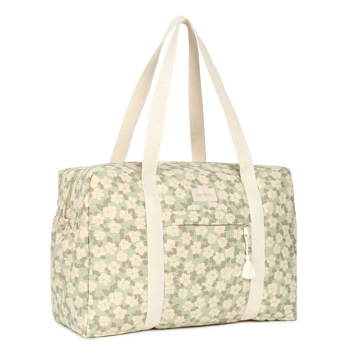 Bolsa maternidade impermeável Opera Green Sakura 46 x 29 x 20 cm
