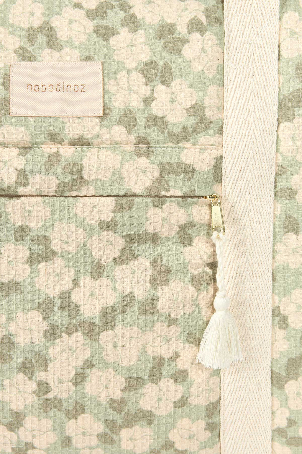 Bolsa maternidade impermeável Opera Green Sakura 46 x 29 x 20 cm