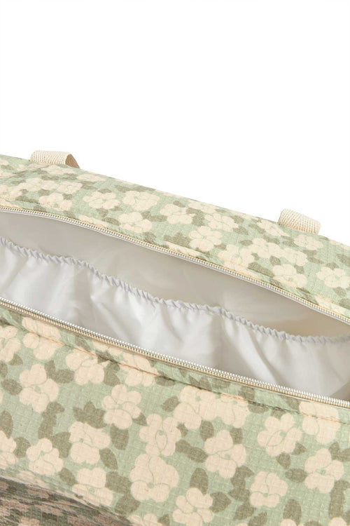 Bolsa maternidade impermeável Opera Green Sakura 46 x 29 x 20 cm