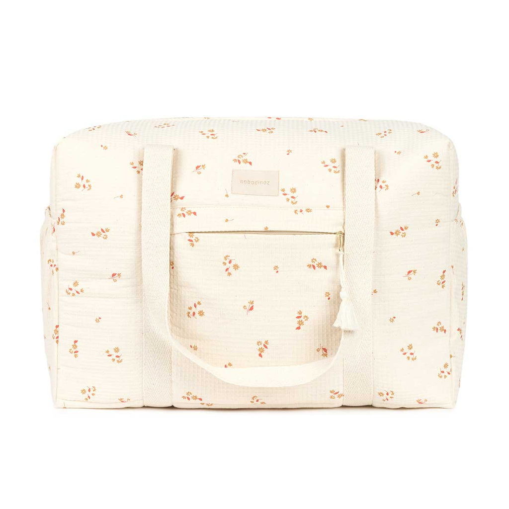 Bolsa maternidade impermeável Opera Yellow Lily 46 x 29 x 20 cm