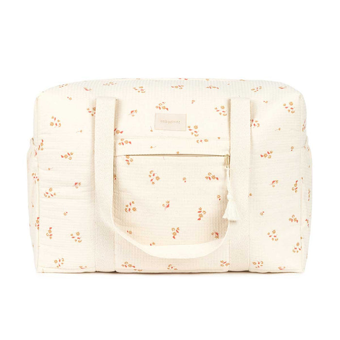 Bolsa maternidade impermeável Opera Yellow Lily 46 x 29 x 20 cm