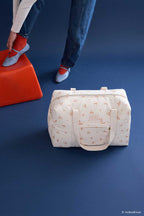 Bolsa maternidade impermeável Opera Yellow Lily 46 x 29 x 20 cm