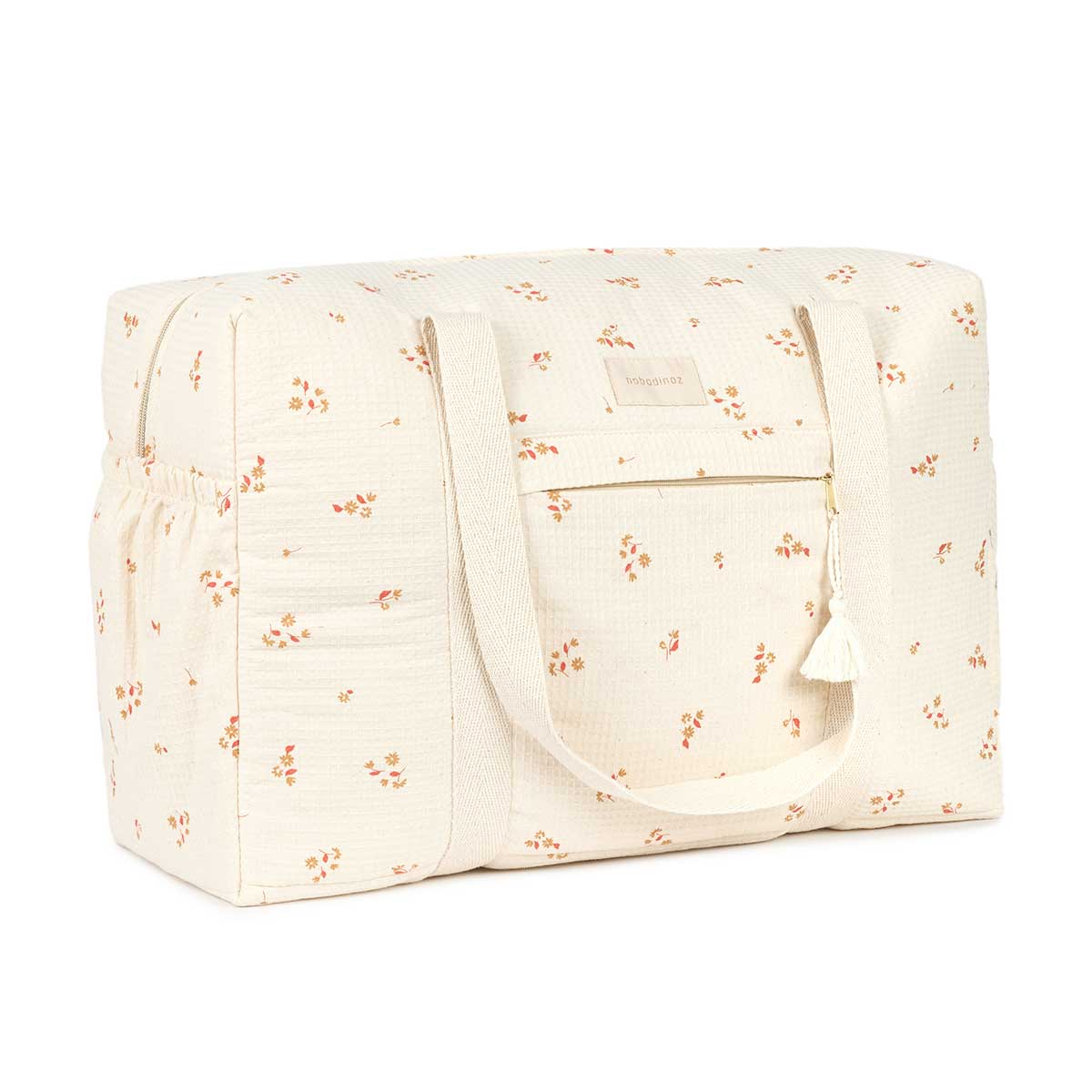 Bolsa maternidade impermeável Opera Yellow Lily 46 x 29 x 20 cm