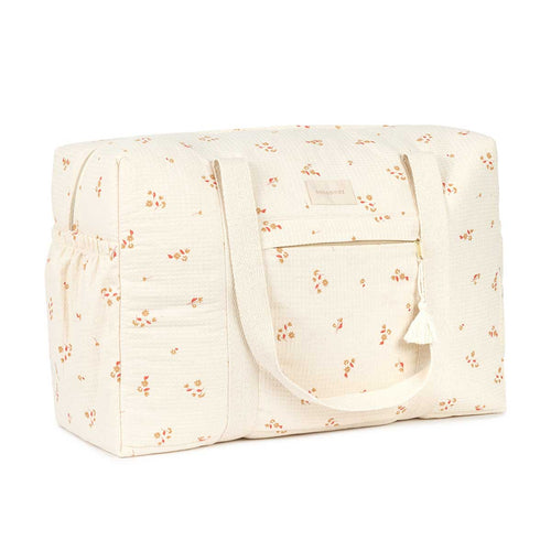 Bolsa maternidade impermeável Opera Yellow Lily 46 x 29 x 20 cm