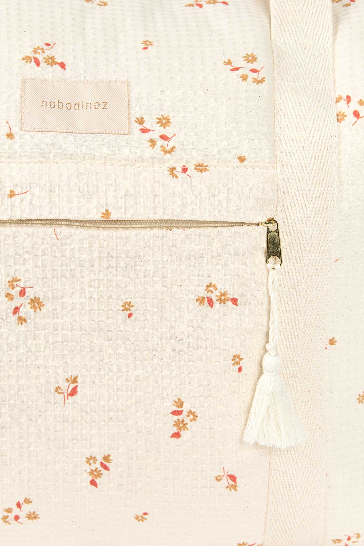 Bolsa maternidade impermeável Opera Yellow Lily 46 x 29 x 20 cm